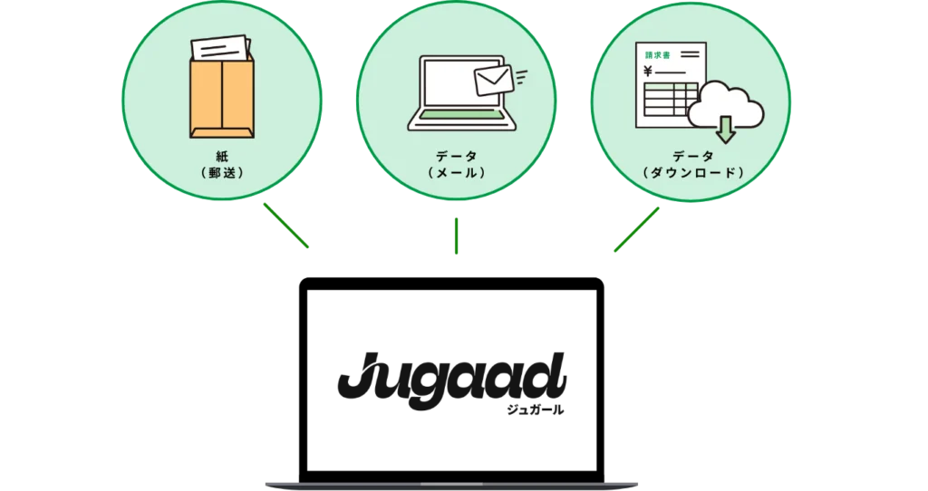 すべての請求書をデータで一元管理